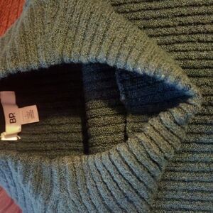 Green Ribbed Sweater